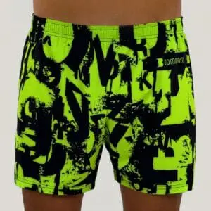 Men’s 6” Running Shorts - Acid Graffiti