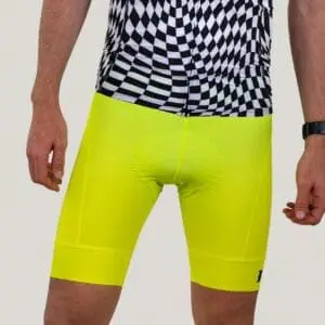 Men's Pro Cycling Shorts - Citron Fusion