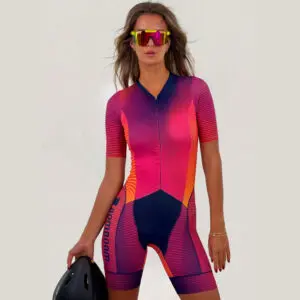 Women's Pro Tri Aerosuit - Fiyah (Bomsquad-Exclusive Pre Order)
